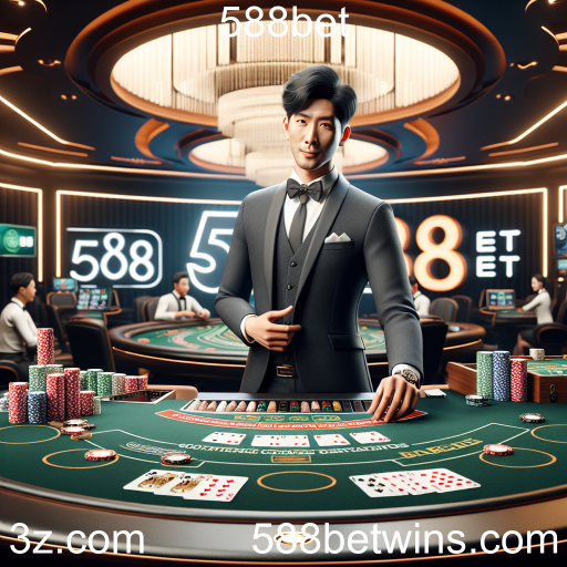 A Experiência Imersiva do Cassino Ao Vivo no 588bet